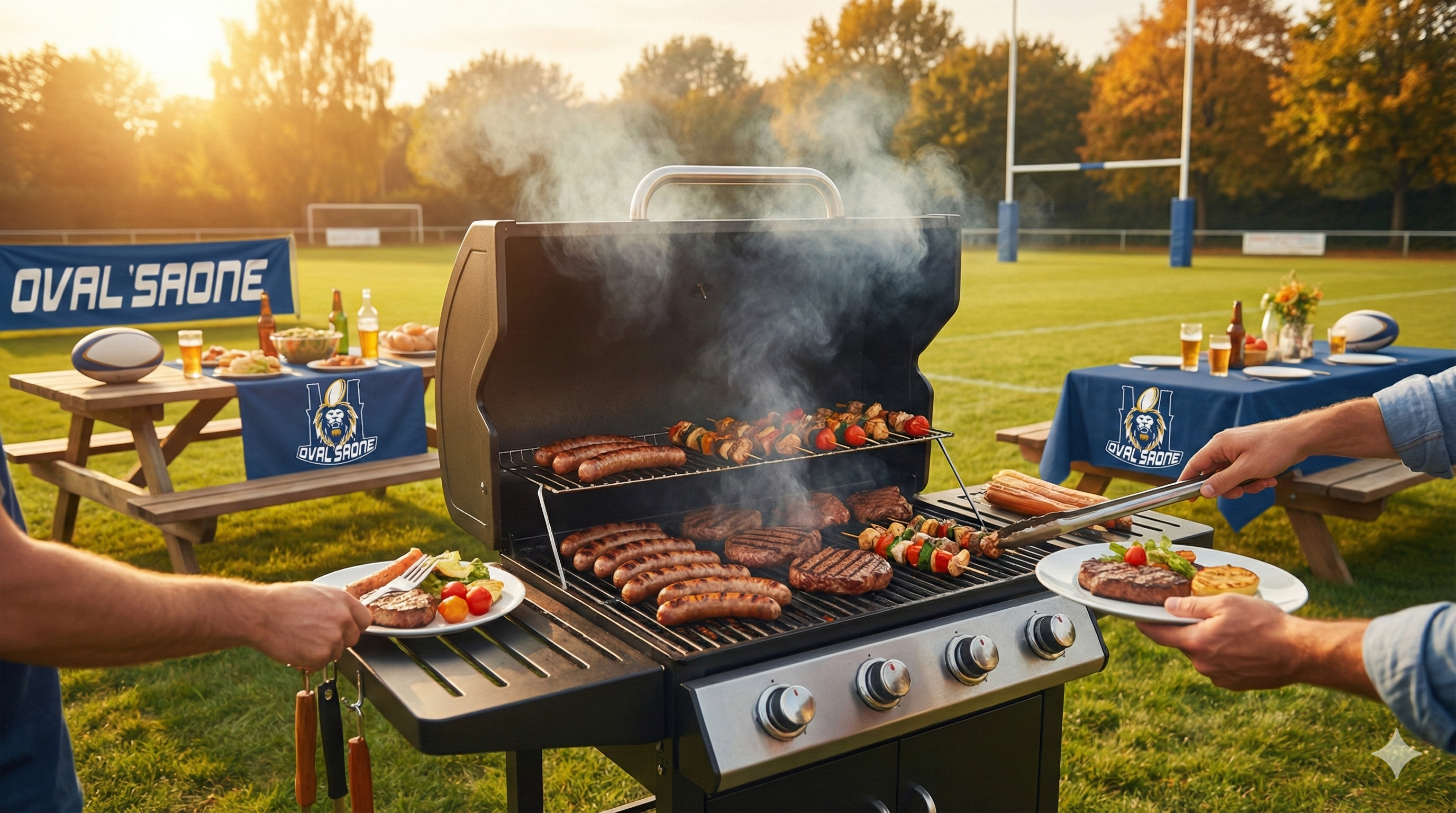 Barbecue de début d'année